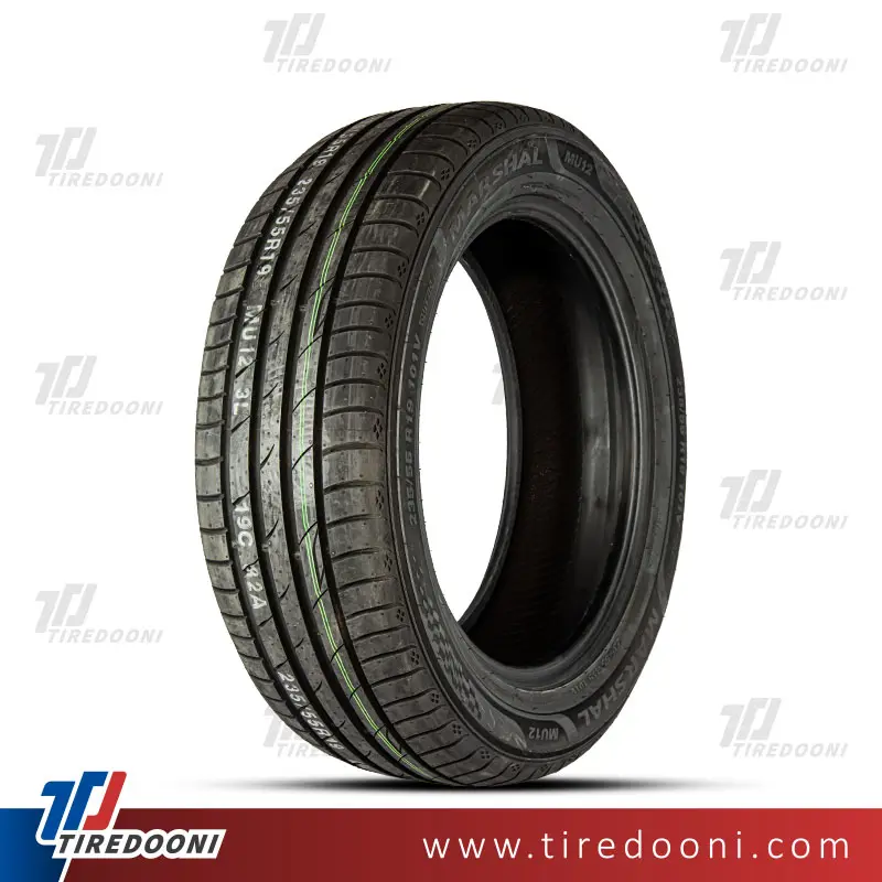لاستیک خودرو مارشال سایز 225/55R19 مدل گل MU12